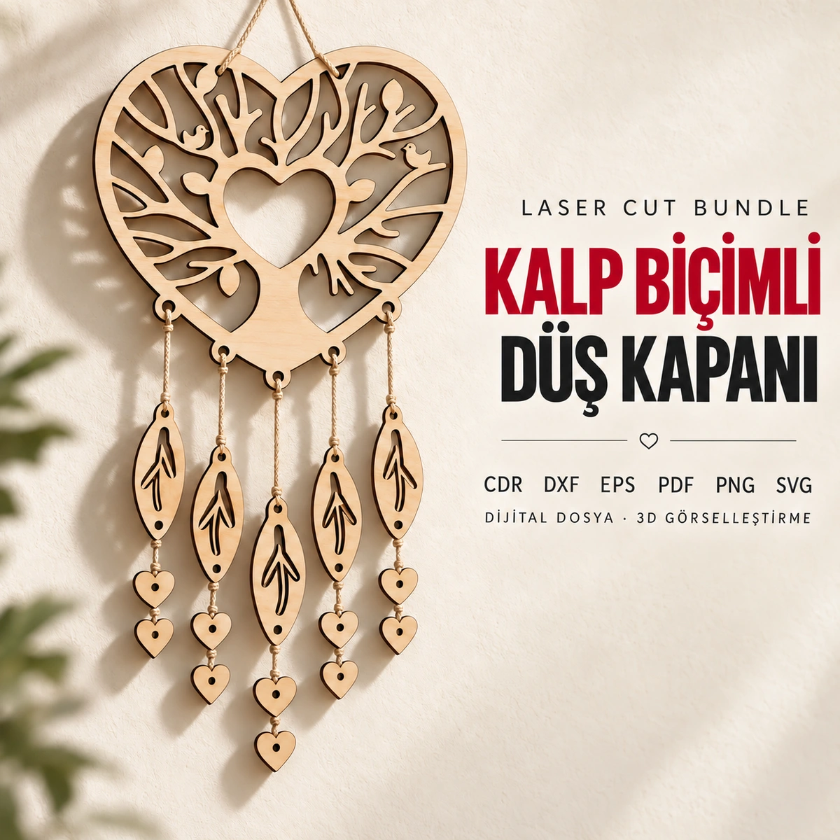 Kalp Biçimli Düş Kapanı