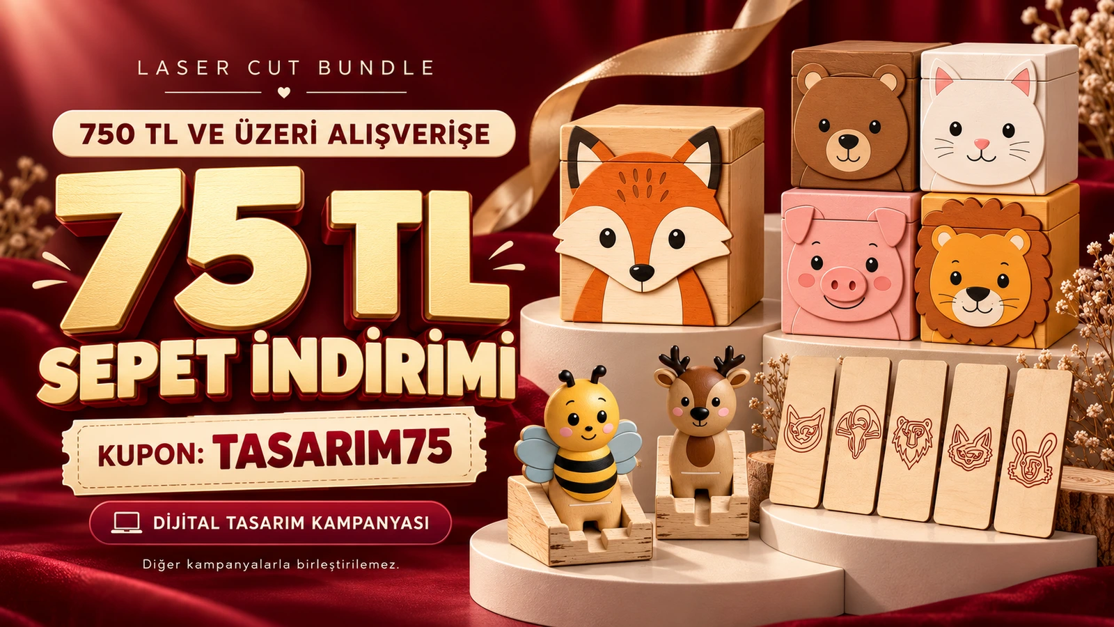 Tasarım Sepetine 75 TL Avantaj