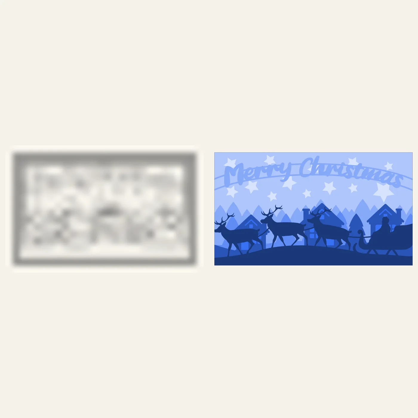 Üç Boyutlu Noel Köyü 2